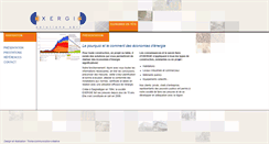 Desktop Screenshot of exergie.ch